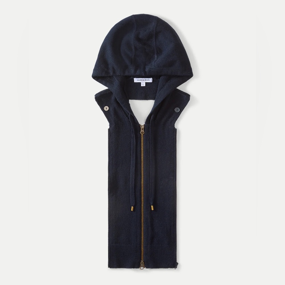 Veronica Beard - Cashmere Hoodie Dickey in navy